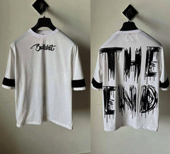 The End Printed Drop shoulder