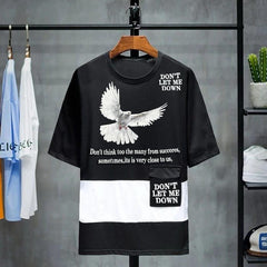Pigeon Printed Drop shoulder