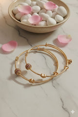 Trending Ball Zircon Adjustable Bangle