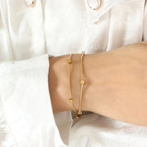 ✨ Double Layer Bracelet – Premium & Stylish ✨