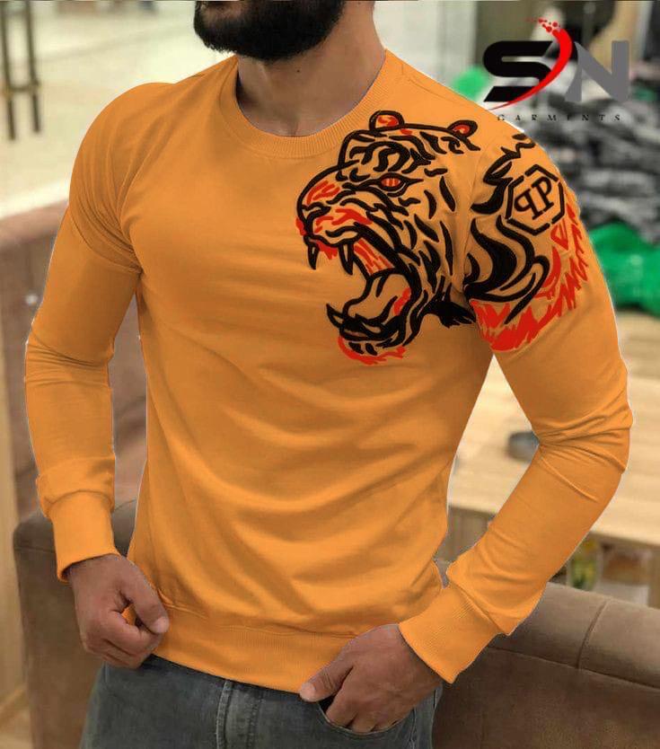 TIGER EMBOSSED SWEATSHIRT