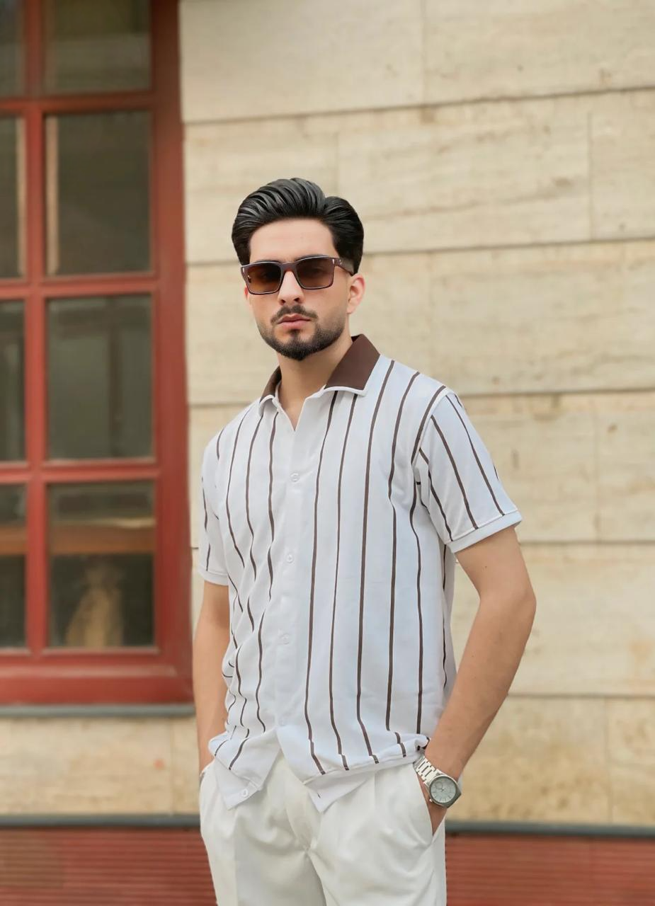 Old Money Lining Button Shirt