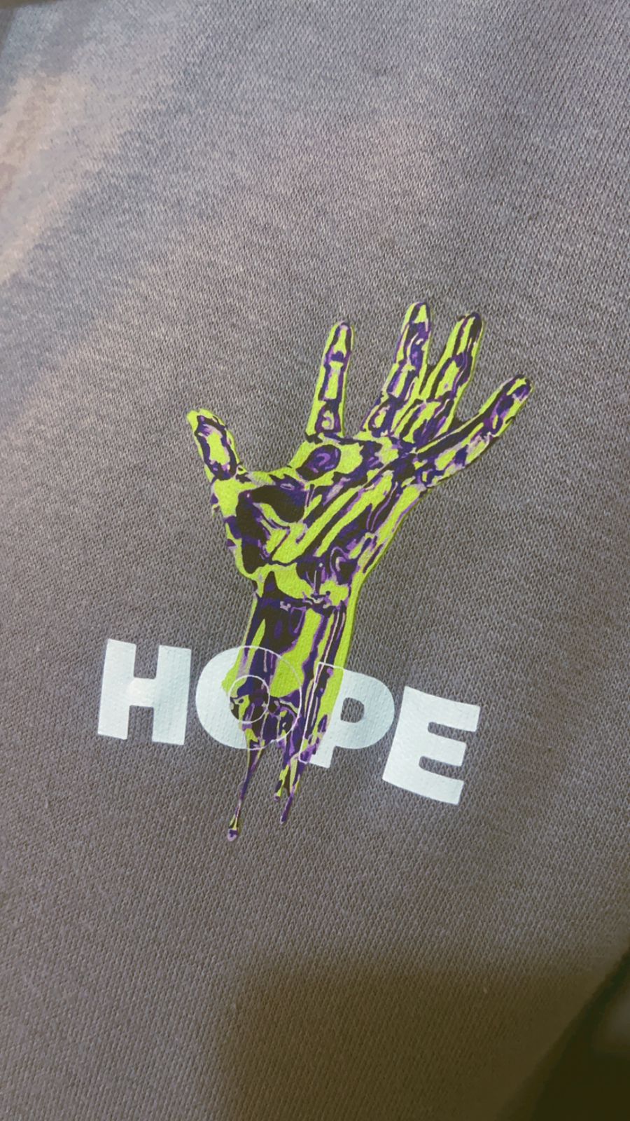 HAND PRINT HOODIE